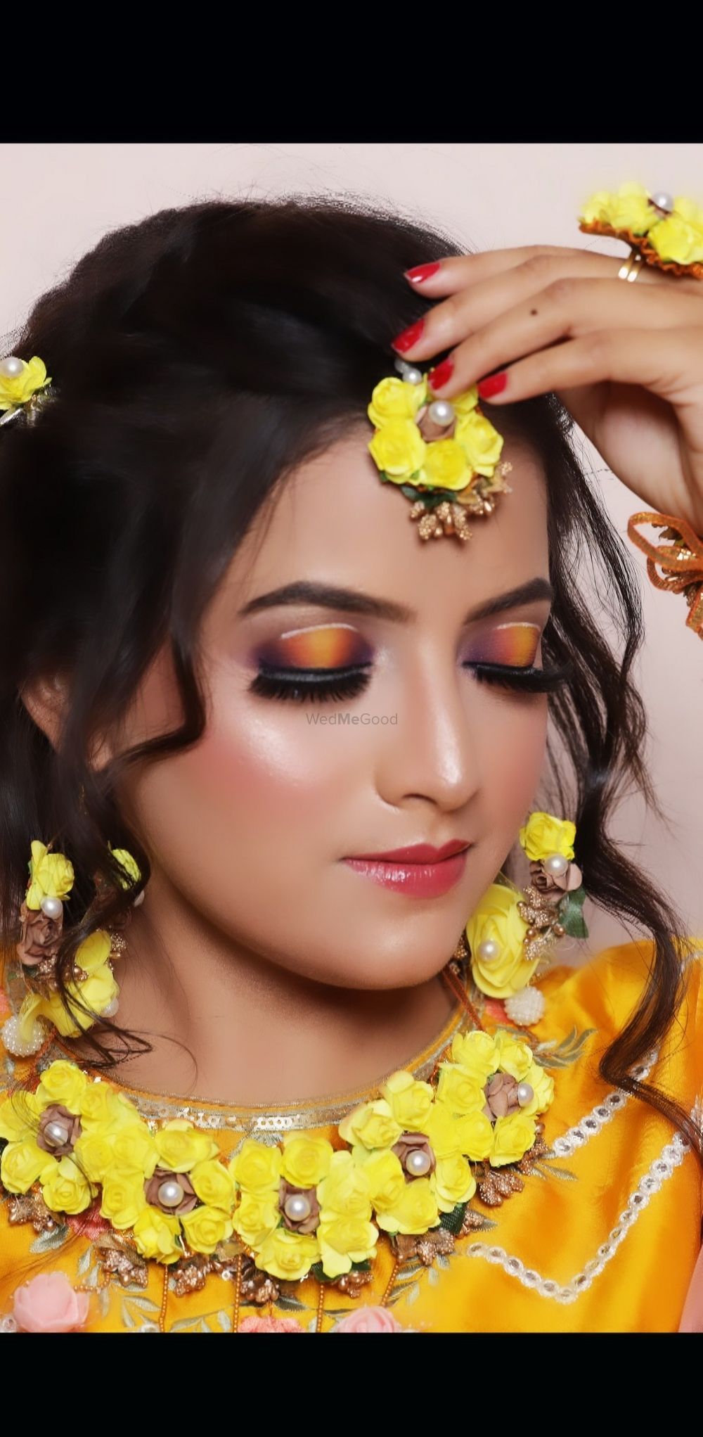 Photo From Haldi Mehndi Look Makeup - By Makeup Artistry By Sonam