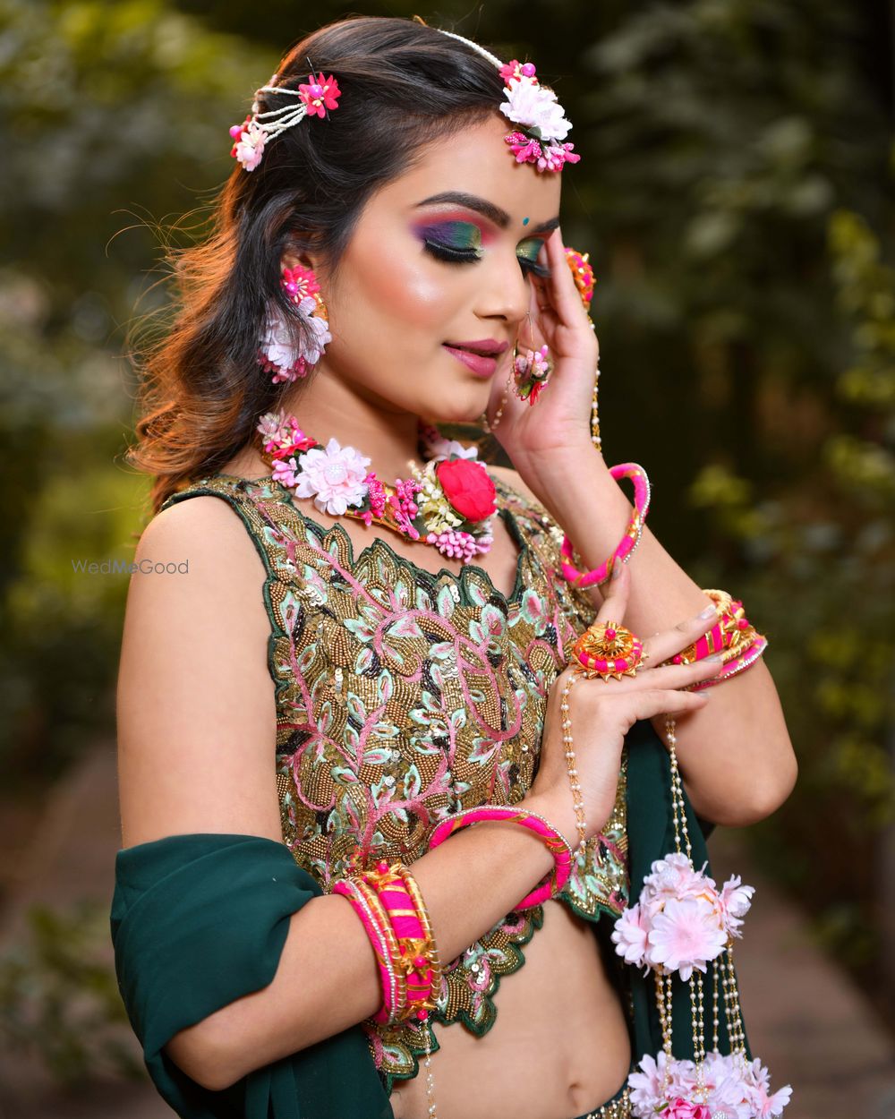 Photo From Haldi Mehndi Look Makeup - By Makeup Artistry By Sonam