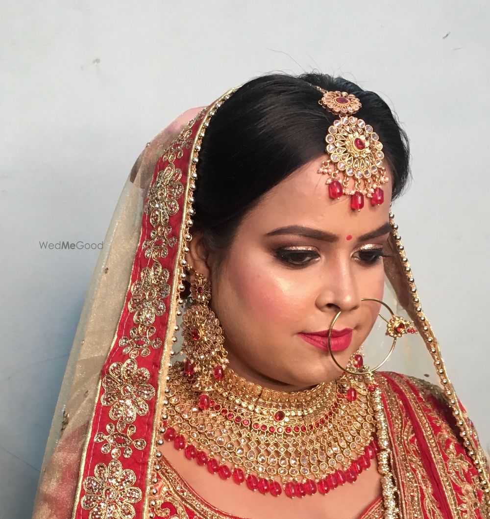 Photo From Pooja’s wedding  - By Hair and Makeup by Shivani Kumar