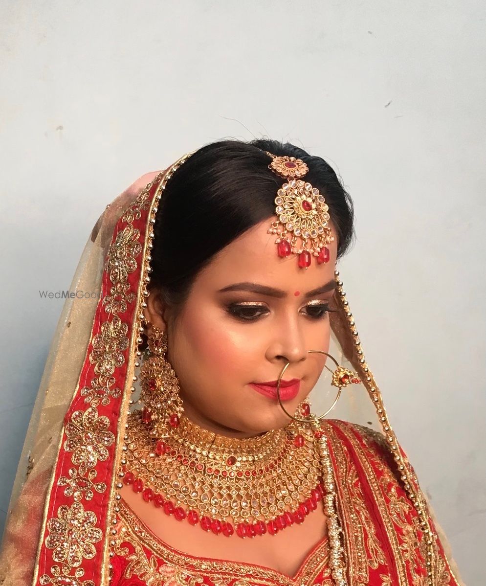 Photo From Pooja’s wedding  - By Hair and Makeup by Shivani Kumar