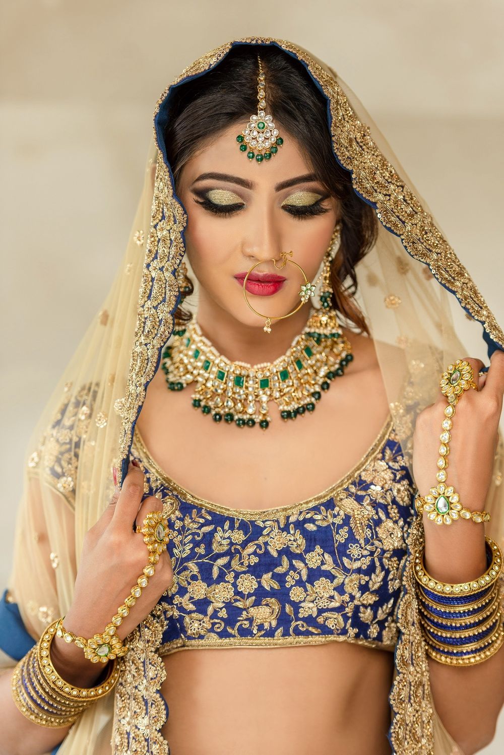 Photo From North Indian Bride Monisha - By Makeovers by Ketki