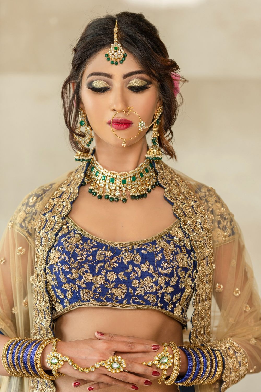 Photo From North Indian Bride Monisha - By Makeovers by Ketki