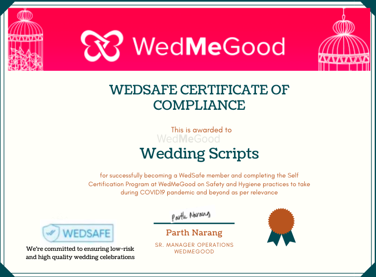 Photo From WedSafe - By Wedding Scripts