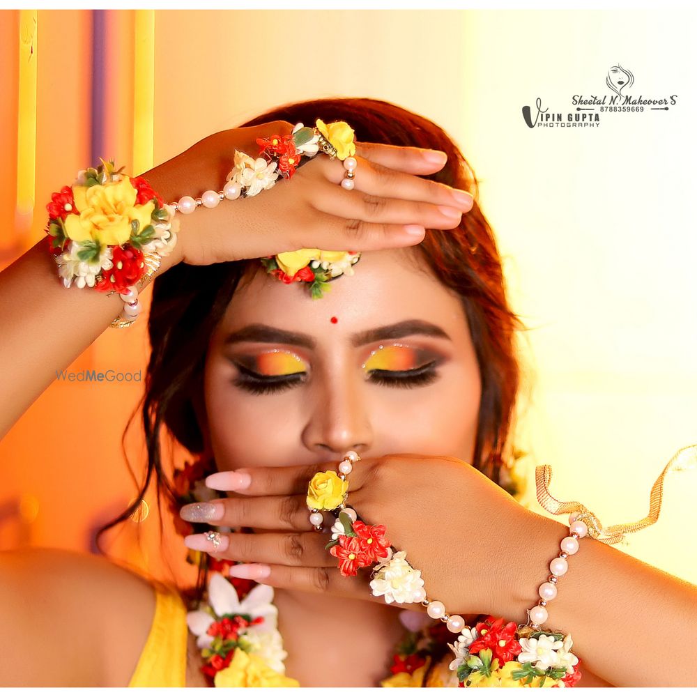 Photo From Haldi Mehndi Makeup - By Sheetal Rathore's Makeover