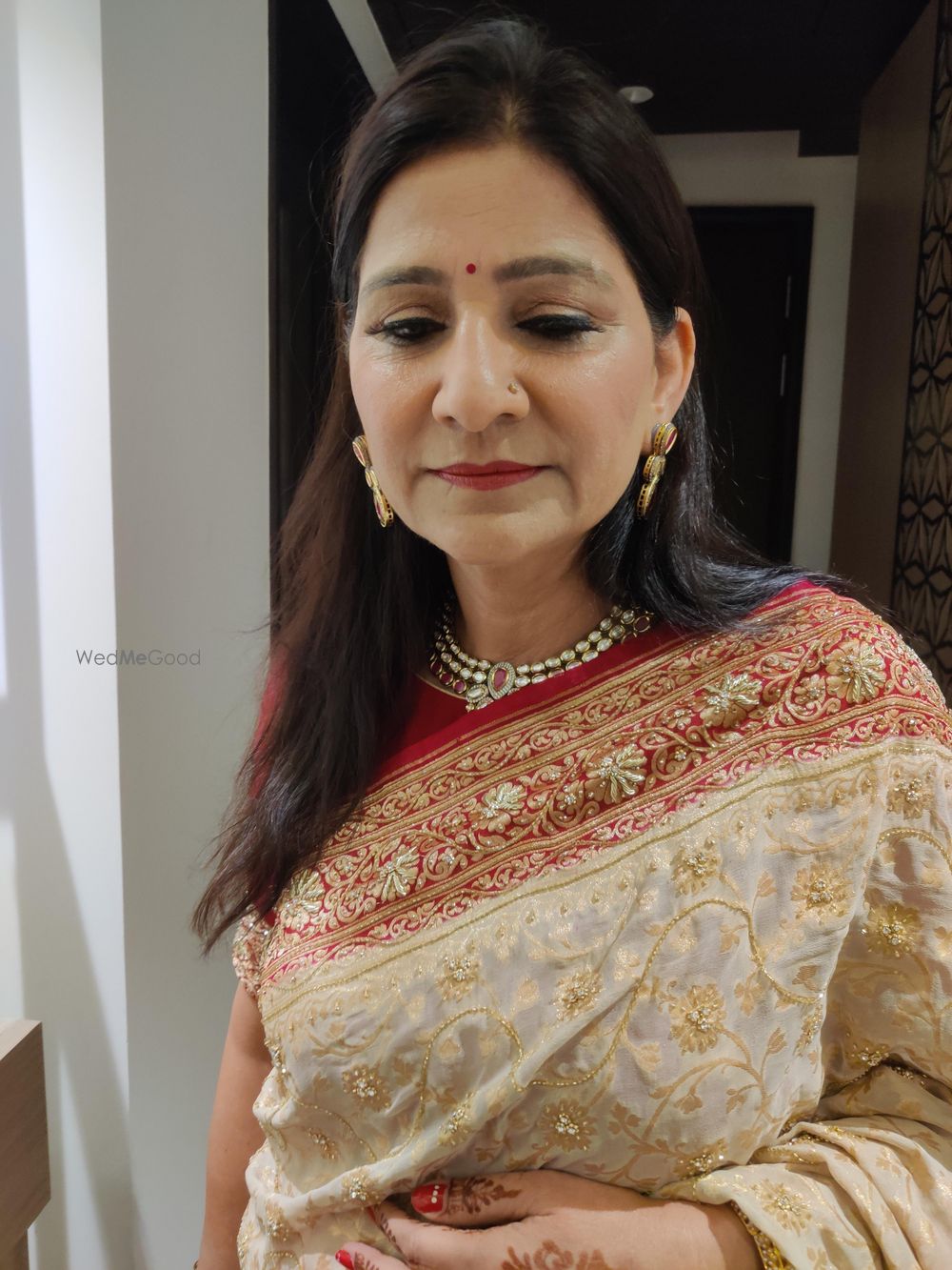 Photo From Bride mother - By Deepa Makeovers