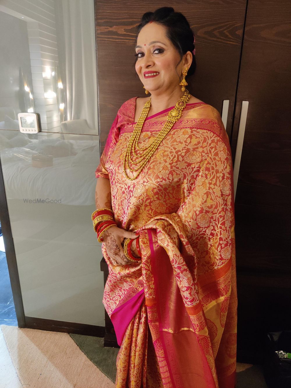 Photo From Bride mother - By Deepa Makeovers