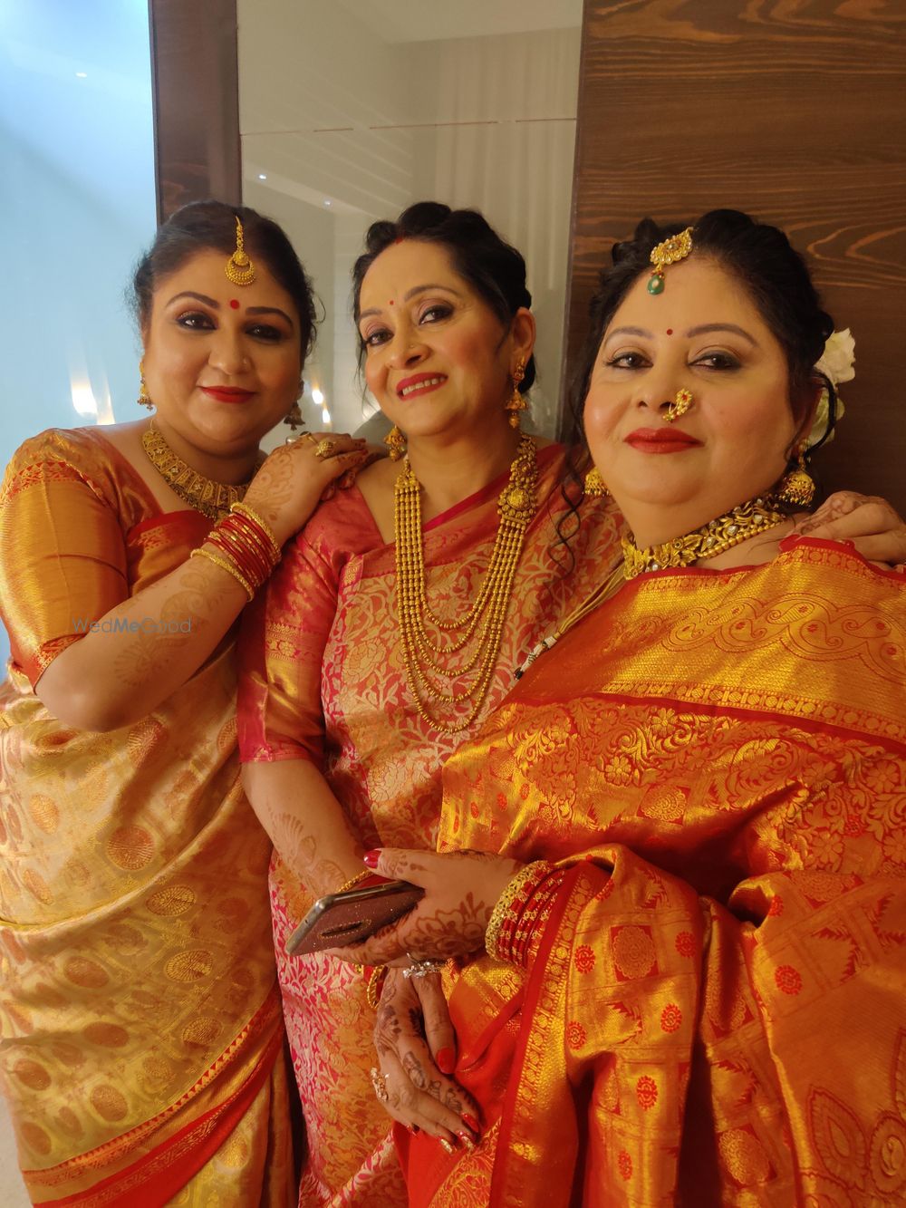 Photo From Bride mother - By Deepa Makeovers