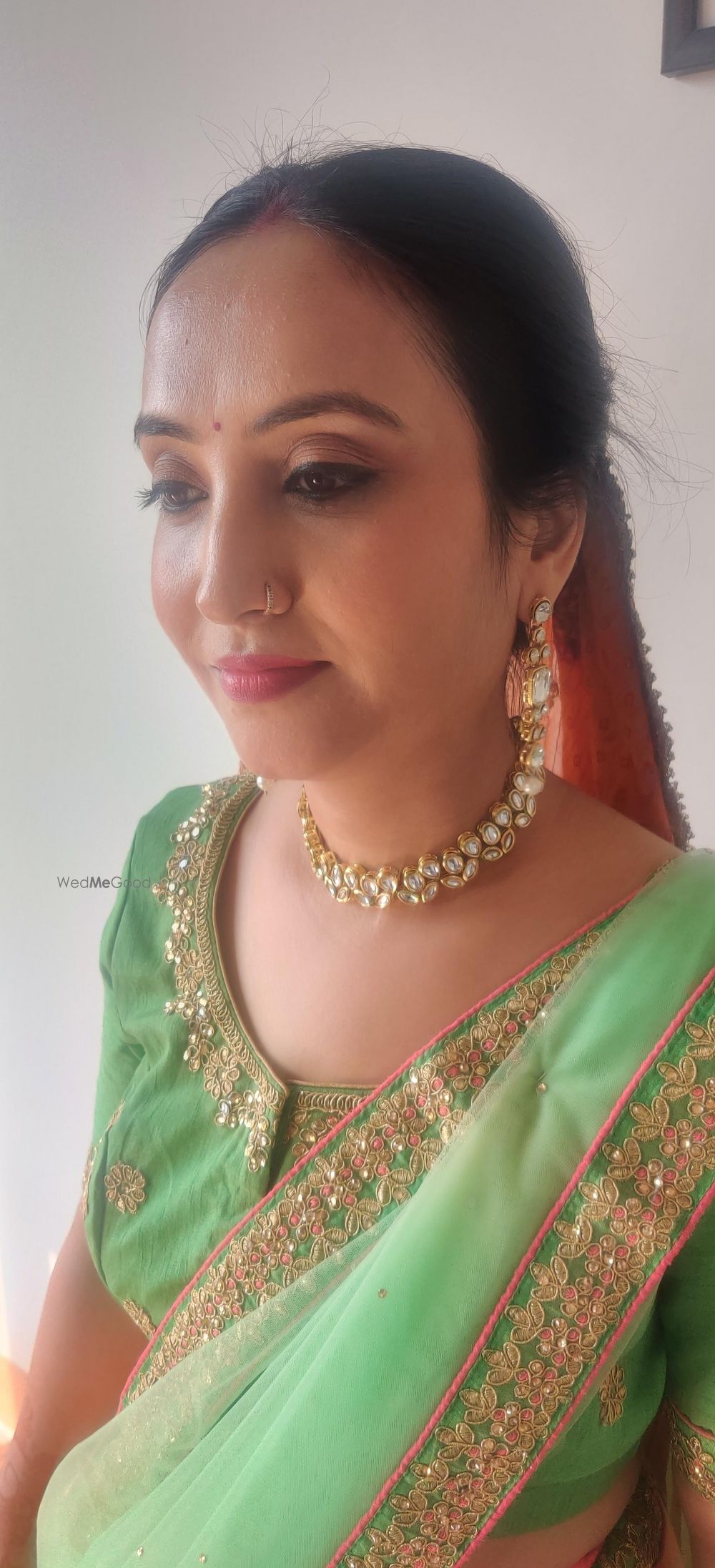 Photo From Bride mother - By Deepa Makeovers