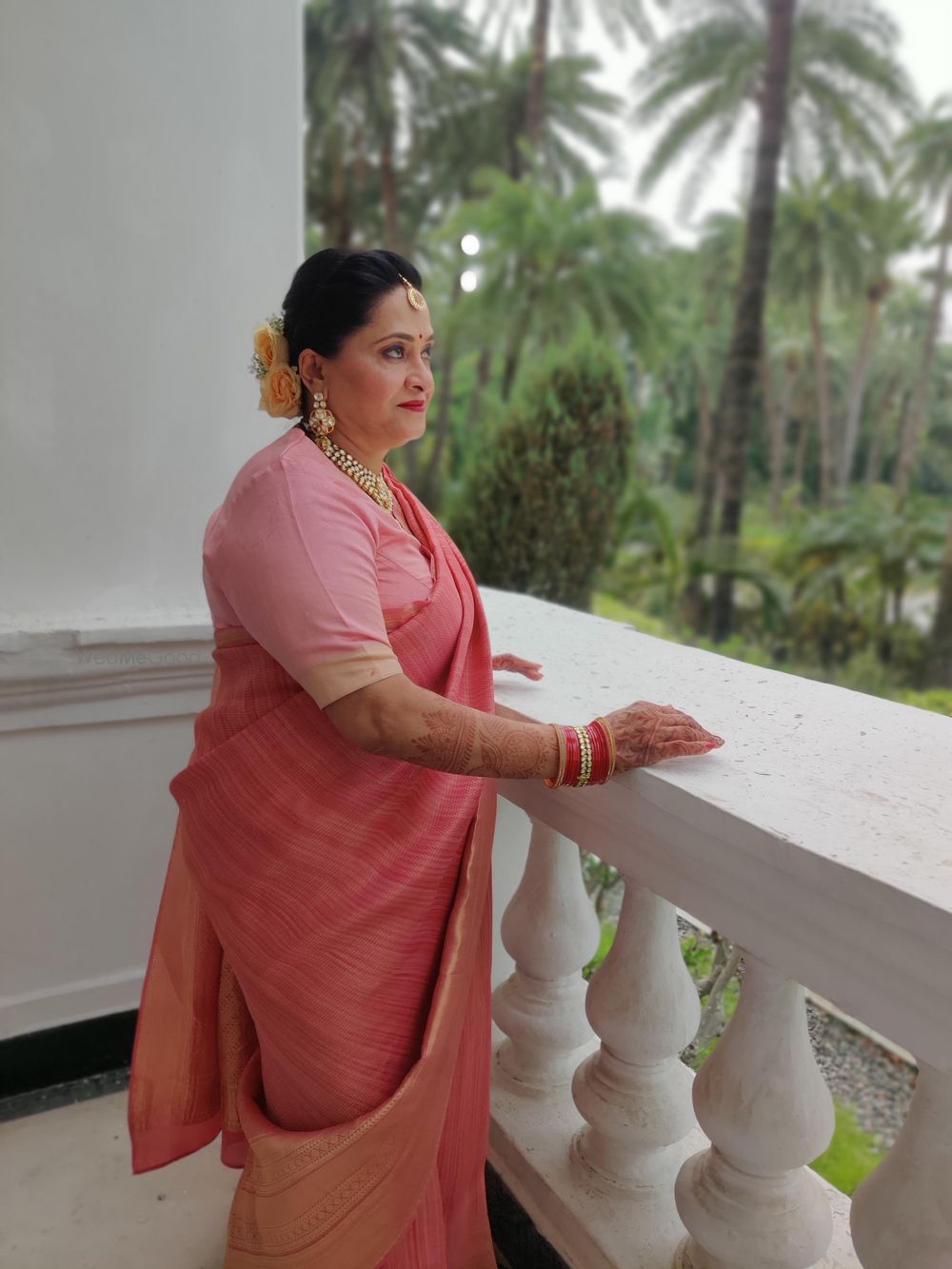 Photo From Bride mother - By Deepa Makeovers