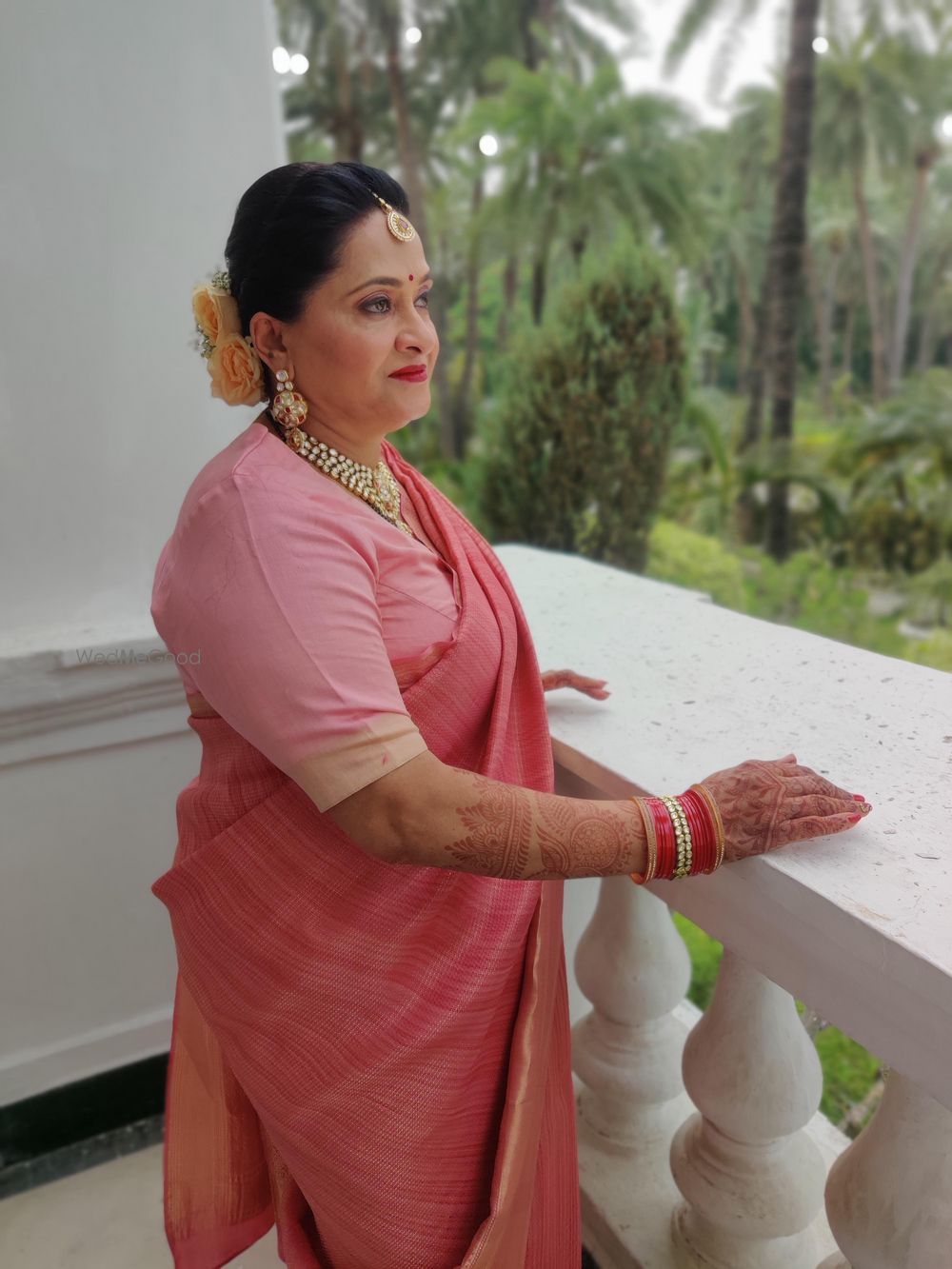 Photo From Bride mother - By Deepa Makeovers