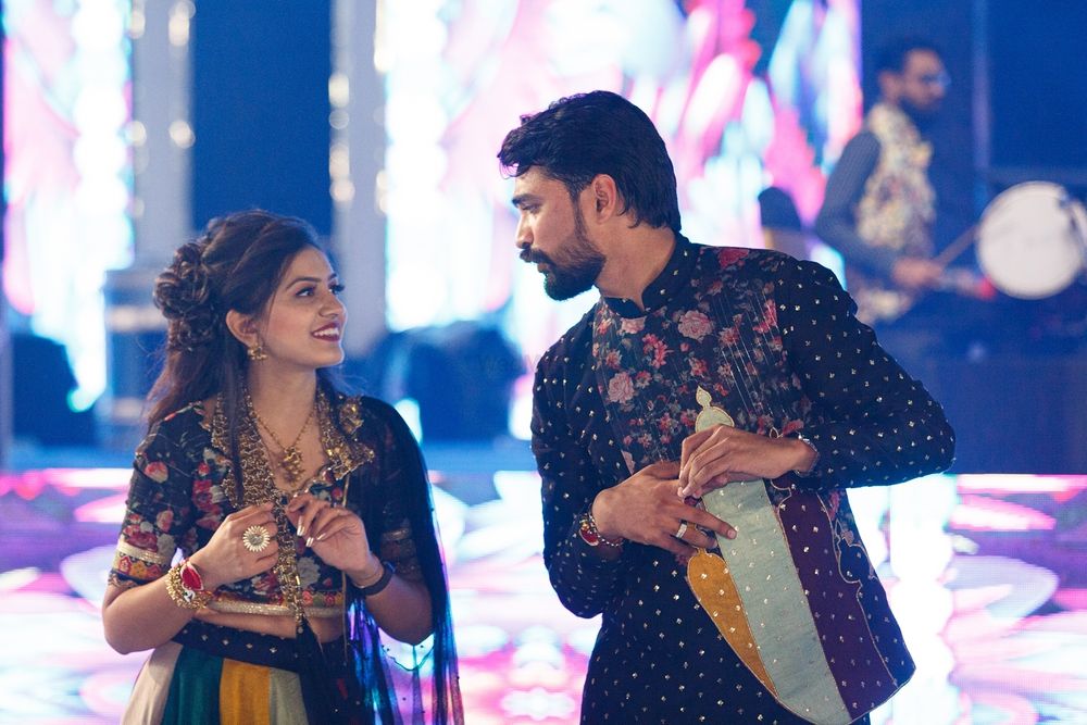 Photo From Aksh & Shruti - A Sangeet Night filled with Glitz & Glamour - By Valiant Events