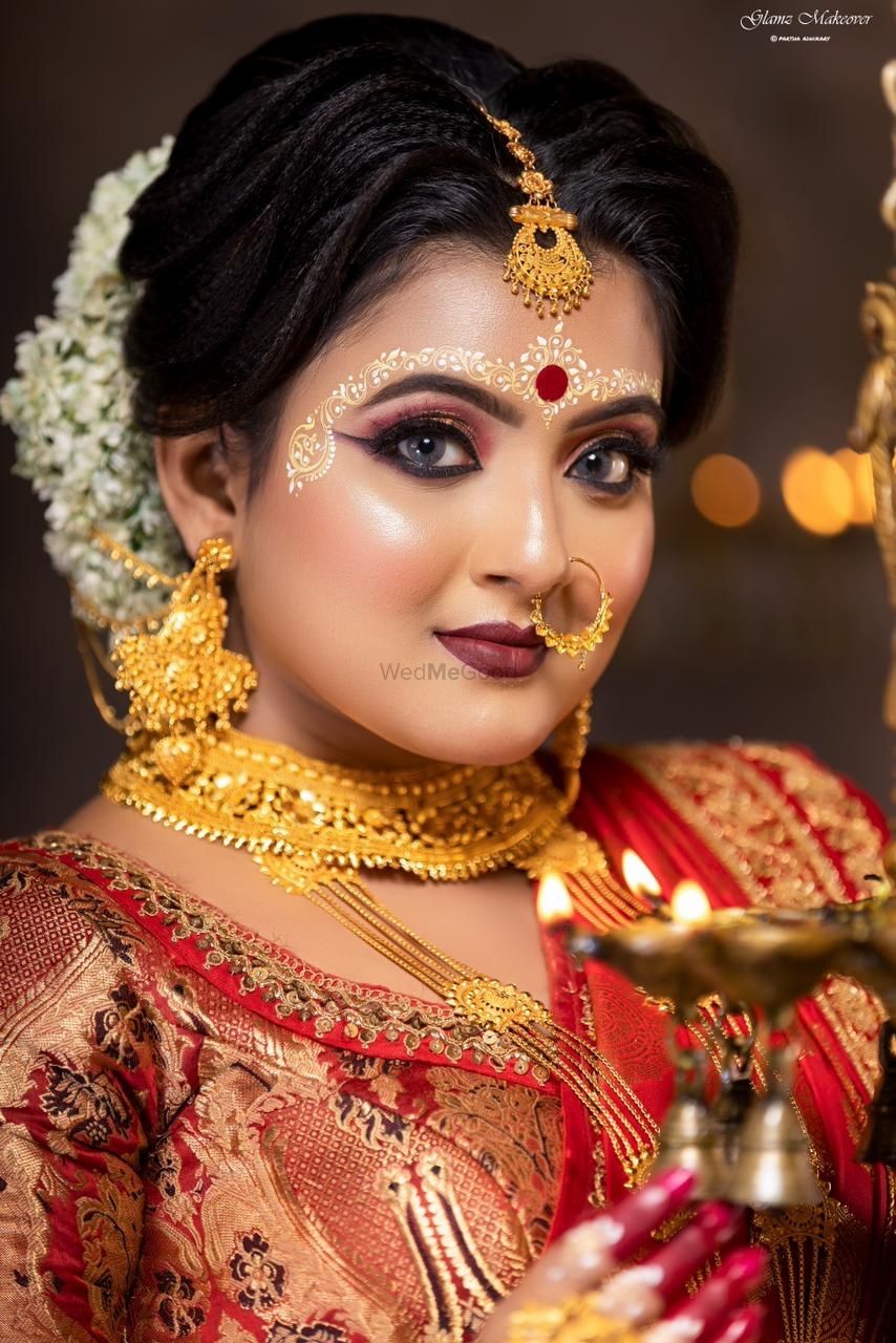 Photo From Bengali Bridal Makeover - By Glamz Makeover 
