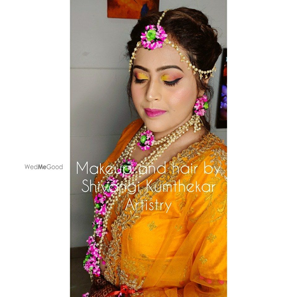 Photo From Mehendi-Haldi-Sangeet - By Shivangi Kumthekar Artistry