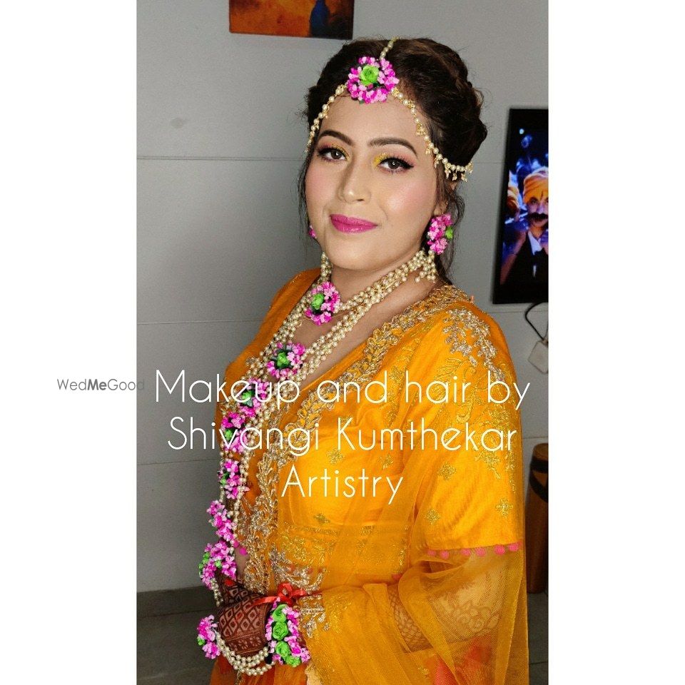 Photo From Mehendi-Haldi-Sangeet - By Shivangi Kumthekar Artistry