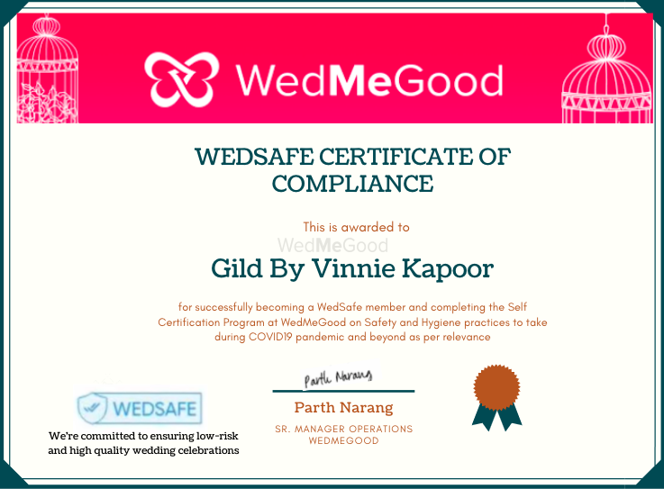 Photo From WedSafe - By Gild By Vinnie Kapoor