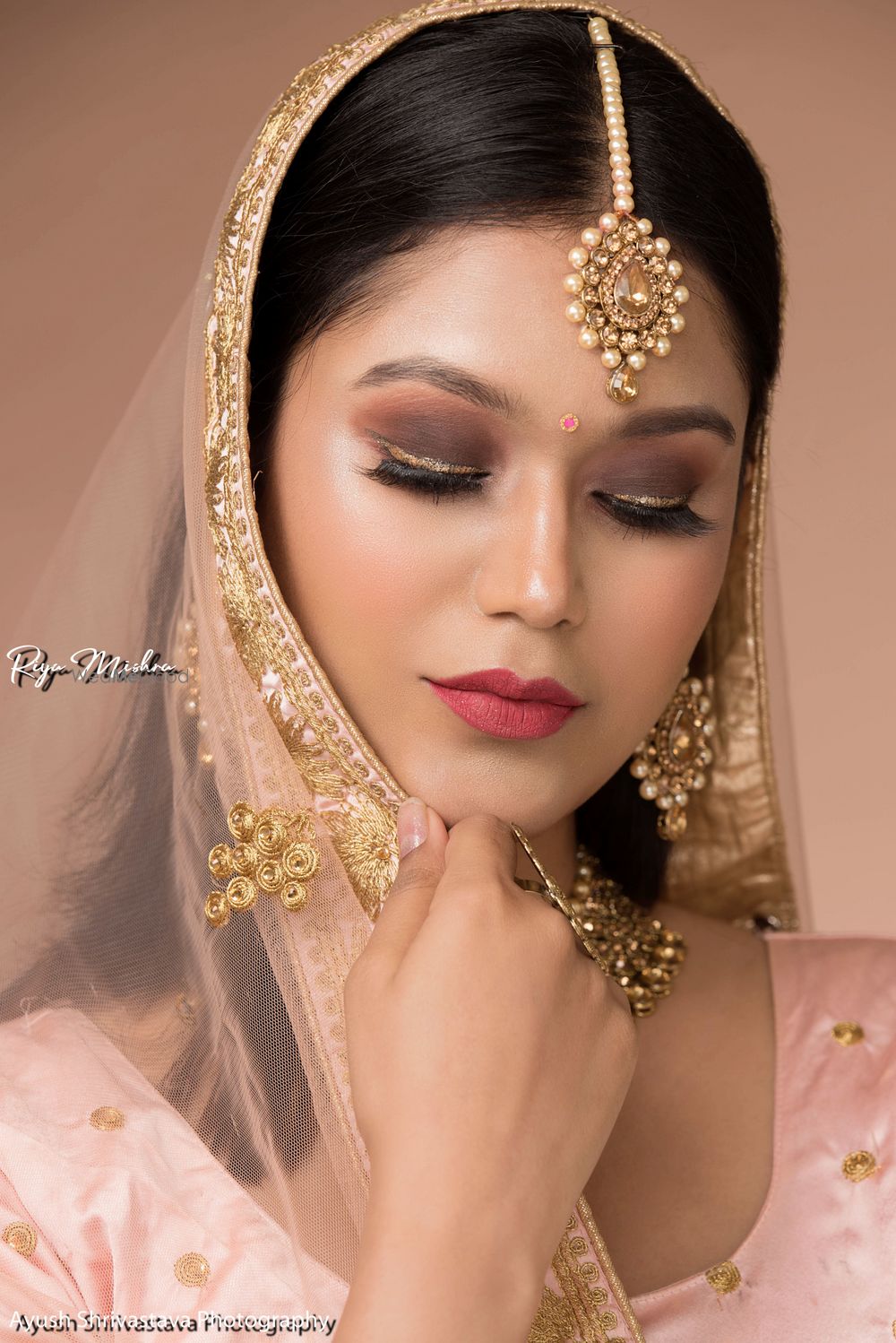 Photo From Bridal Look - By Riya Mishra Makeup Studio & Academy