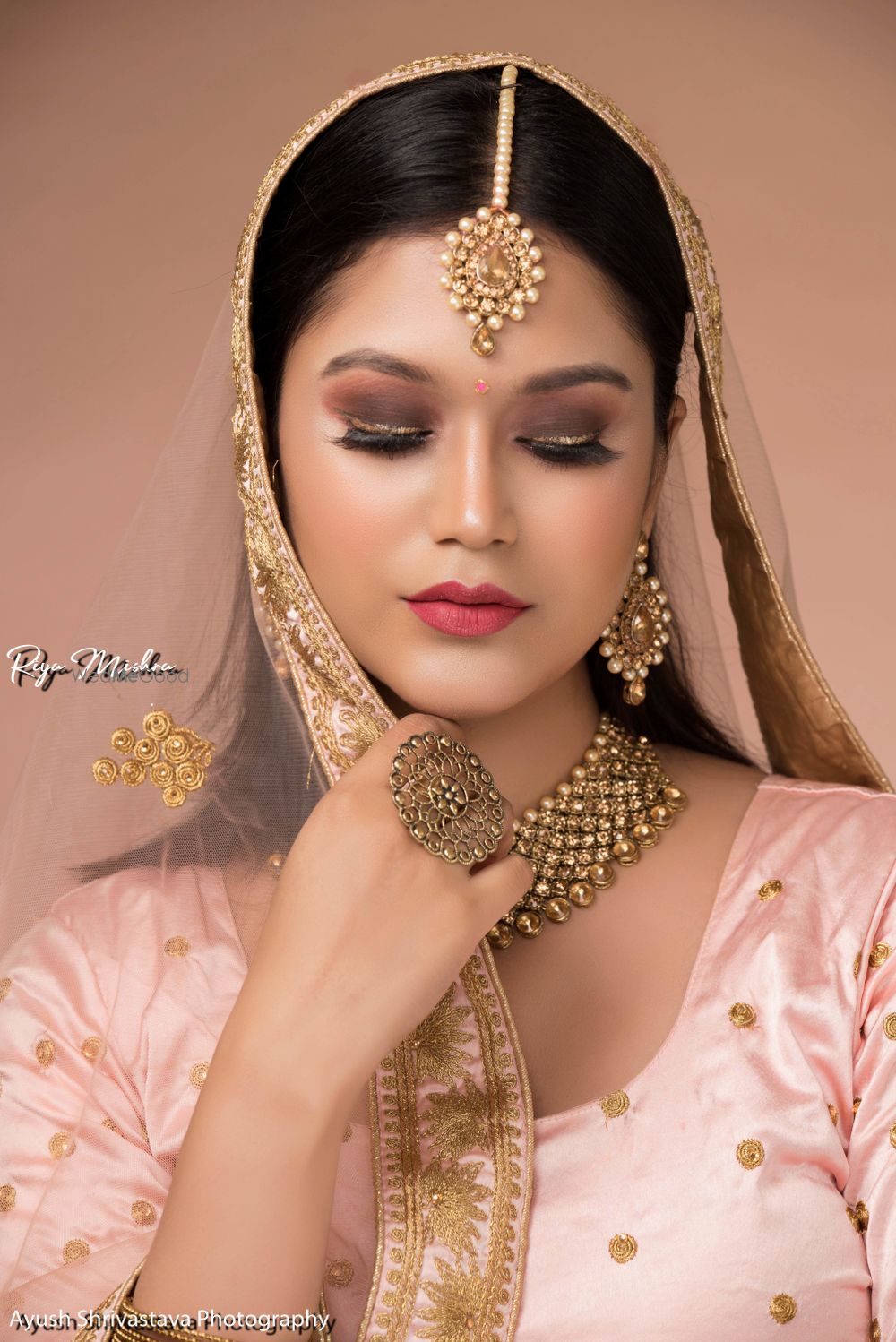 Photo From Bridal Look - By Riya Mishra Makeup Studio & Academy