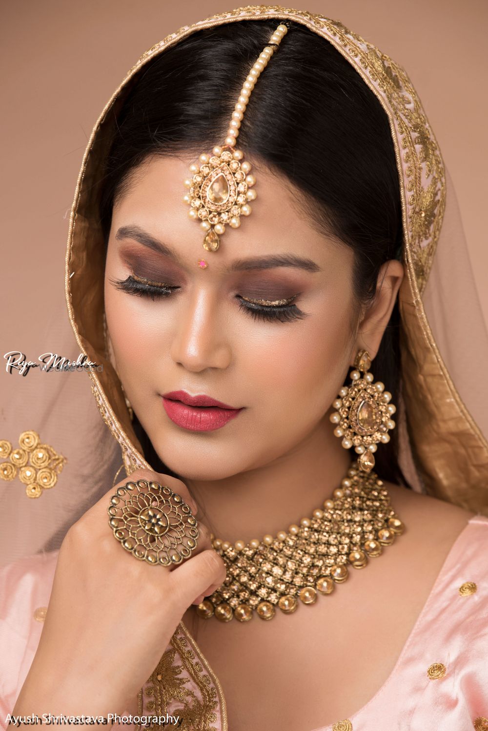 Photo From Bridal Look - By Riya Mishra Makeup Studio & Academy