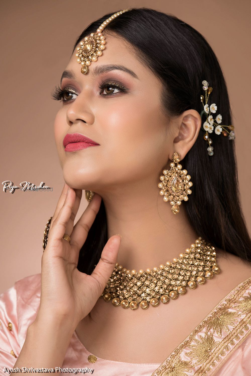 Photo From Bridal Look - By Riya Mishra Makeup Studio & Academy