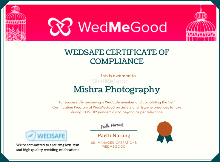 Photo From WedSafe - By Mishra Photography