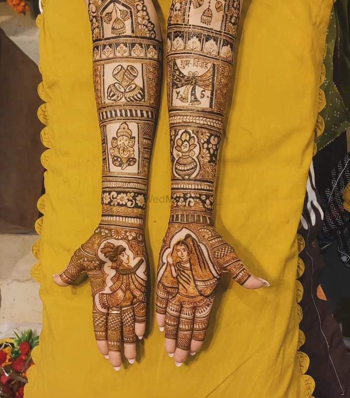 Photo From Seema Sharma - By Krishna Mehndi Art Hyderabad