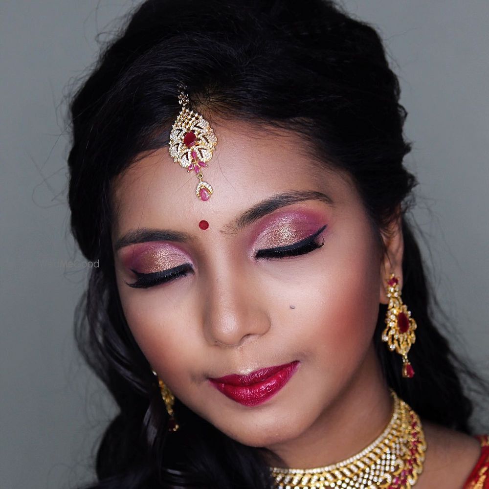 Photo From Ashwini Makeover on her Big day - By Makeovers by Mahalakshmi