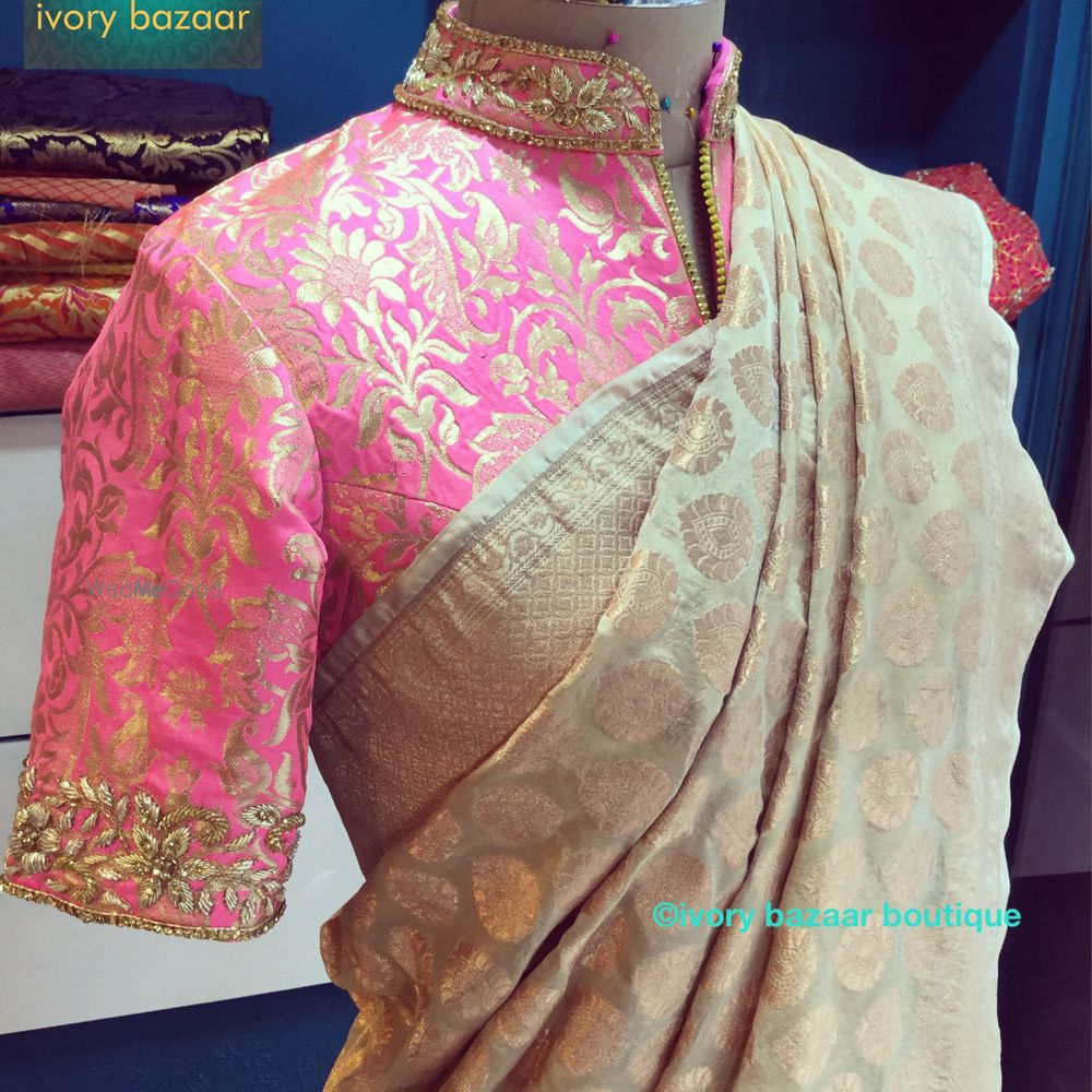 Photo From Saree blouses - By Ivory Bazaar Boutique 