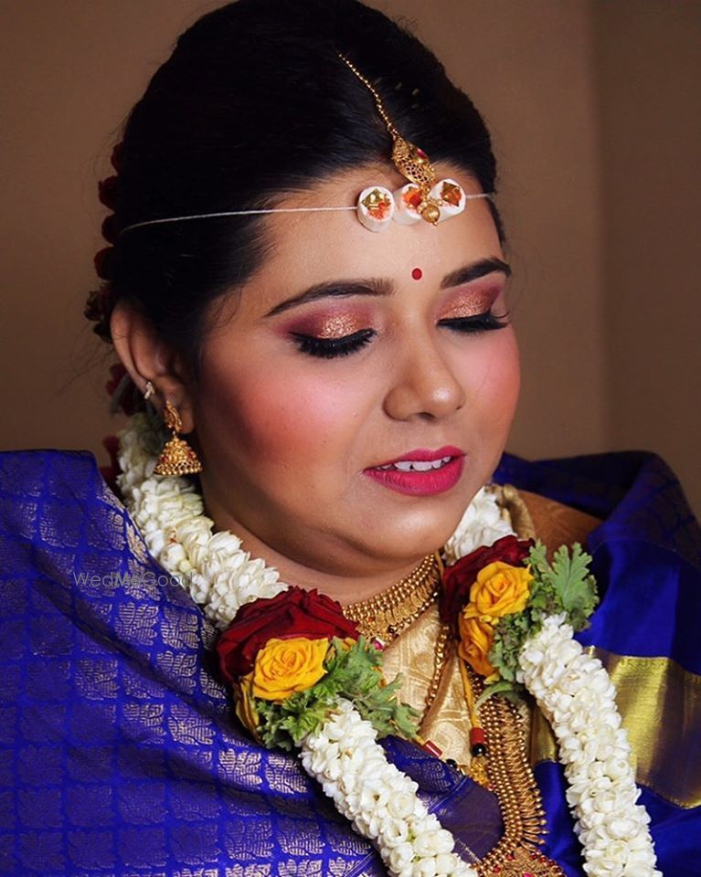 Photo From Shilpa Muhurtham Look - By Makeovers by Mahalakshmi