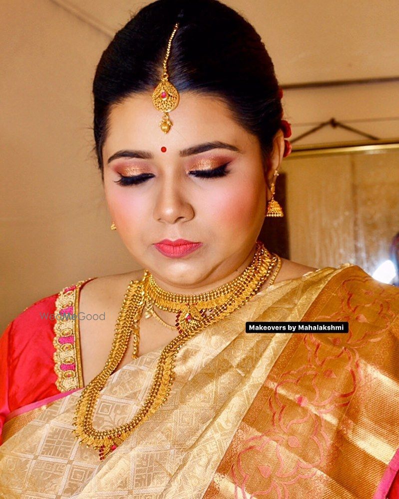 Photo From Shilpa Muhurtham Look - By Makeovers by Mahalakshmi