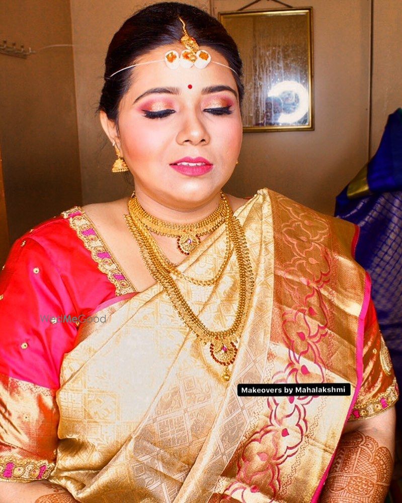 Photo From Shilpa Muhurtham Look - By Makeovers by Mahalakshmi