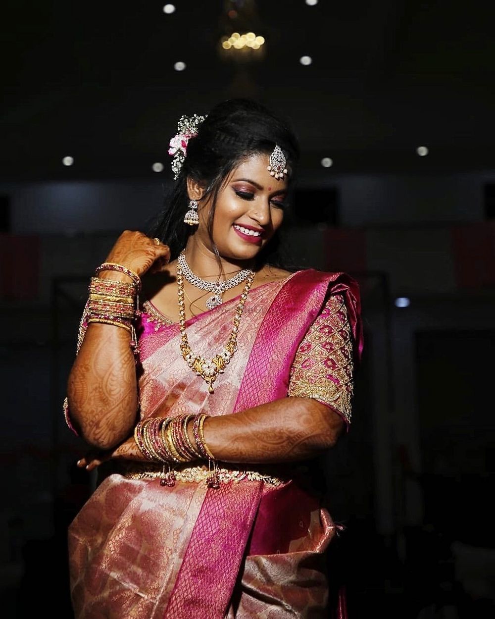 Photo From Priyanka's Wedding - By Makeovers by Mahalakshmi