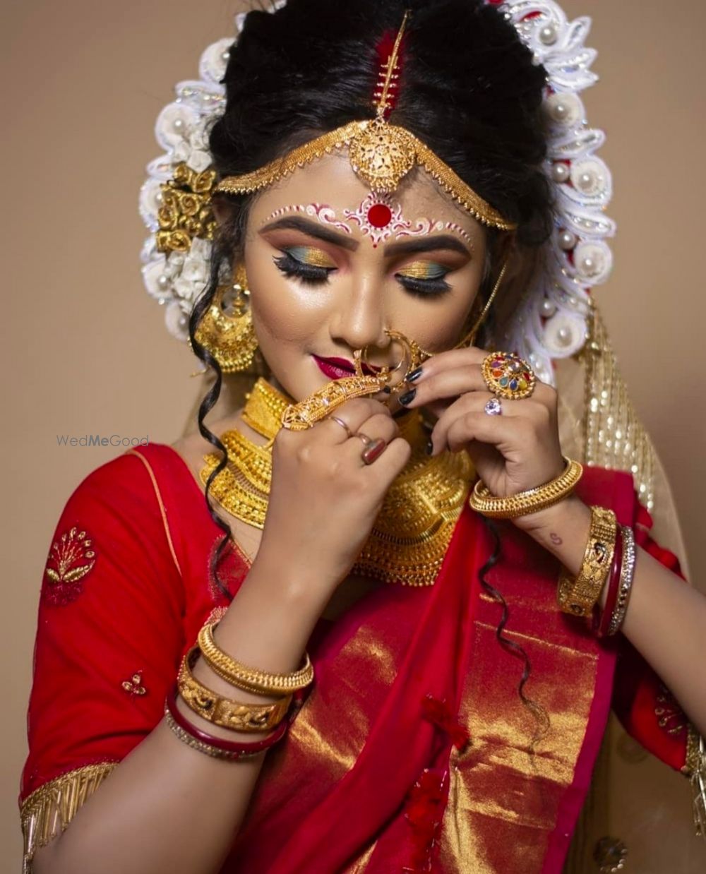 Photo From My Beautiful Bengali Bride Kiloski Sinha - By Kanchan Singh Makeup Artist