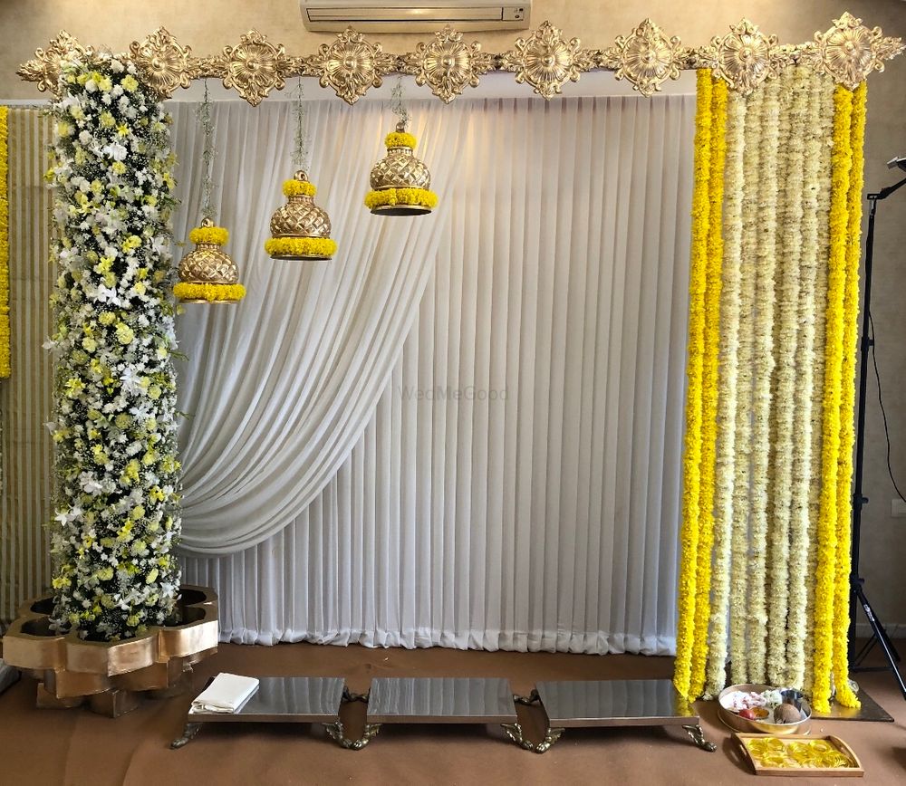 Photo of Floral decor for the home could be the best for mehndi function.