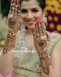 review-Akash Mehandi Art