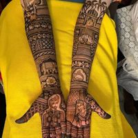 review-Akash Mehendi Arts