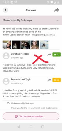 review-Makeovers By Sukanya
