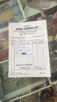 review-image-0-Rahul Mehendi Arts