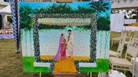 review-Artist Shivani Jaiswal || Live wedding Painter