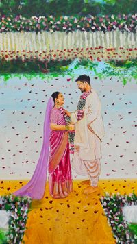 review-Artist Shivani Jaiswal || Live wedding Painter