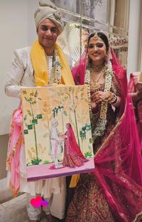 review-Artist Shivani Jaiswal || Live wedding Painter