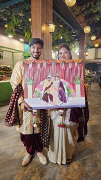 review-Artist Shivani Jaiswal || Live wedding Painter