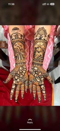 review-Hansa Gajra Mehendi Artist