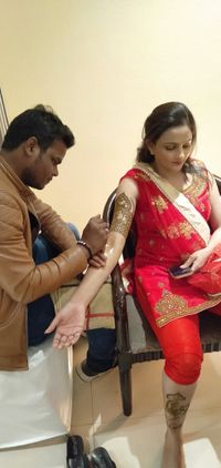 review-Monu Gupta Mehandi Art