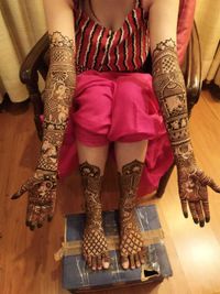 review-Monu Gupta Mehandi Art