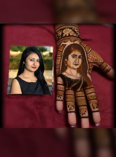 Akash Mehandi Art