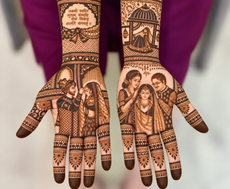 Raju Luxury Mehndi Artist GK-1