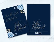 Kraft Wedding Cards