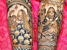Deepak mehandi art