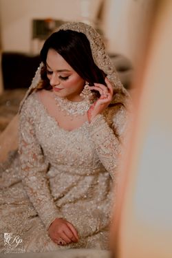 Photo of Simple muslim bridal look