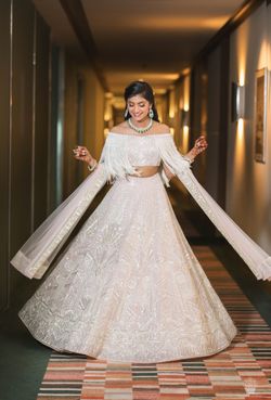 OffWhite OffWhite Engagement Gown by HER CLOSET for rent online  FLYROBE